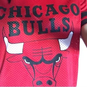 Chicago Bulls Jersey Crop Top
